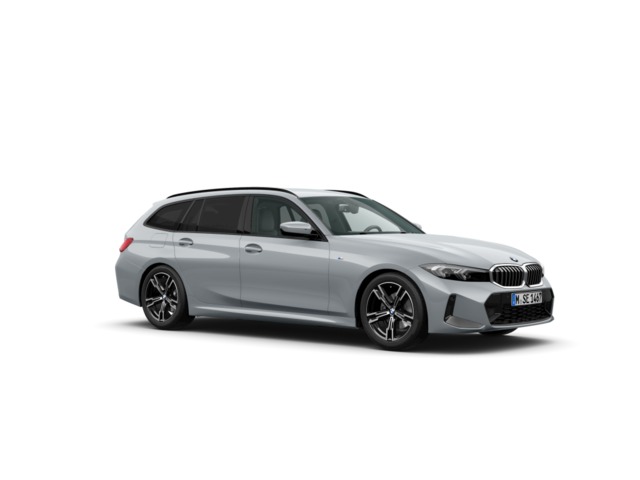 BMW Serie 3 318d Touring color Gris. Año 2024. 110KW(150CV). Diésel. En concesionario Auto Premier, S.A. - MADRID de Madrid
