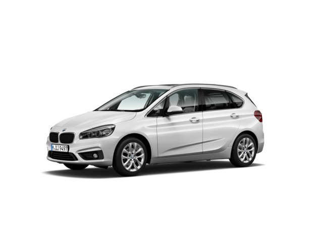 BMW Serie 2 218d Active Tourer color Blanco. Año 2017. 110KW(150CV). Diésel. En concesionario Augusta Aragon S.A. de Zaragoza