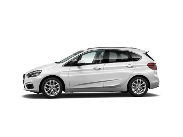 BMW Serie 2 218d Active Tourer color Blanco. Año 2017. 110KW(150CV). Diésel. En concesionario Augusta Aragon S.A. de Zaragoza