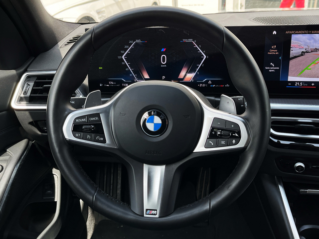 BMW Serie 3 318d Touring color Blanco. Año 2024. 110KW(150CV). Diésel. En concesionario Murcia Premium S.L. AV DEL ROCIO de Murcia