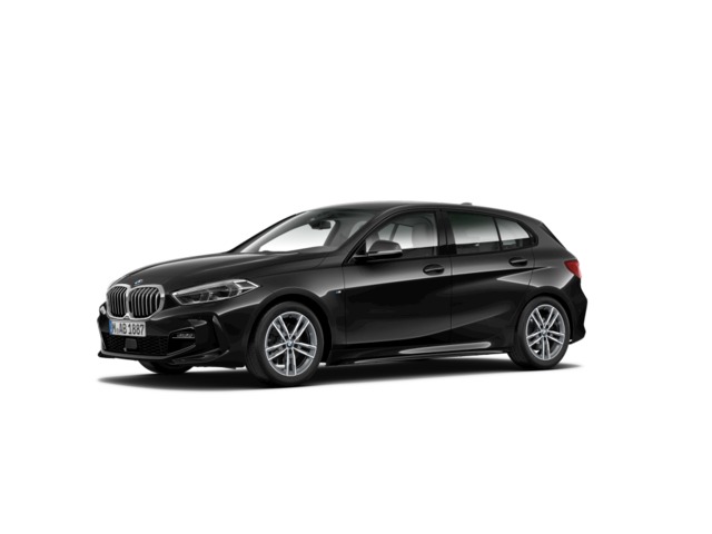 BMW Serie 1 118d color Negro. Año 2022. 110KW(150CV). Diésel. En concesionario Pruna Motor, S.L de Barcelona