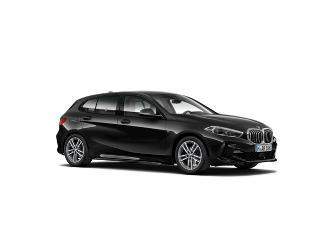 BMW Serie 1 118d color Negro. Año 2022. 110KW(150CV). Diésel. En concesionario Pruna Motor, S.L de Barcelona