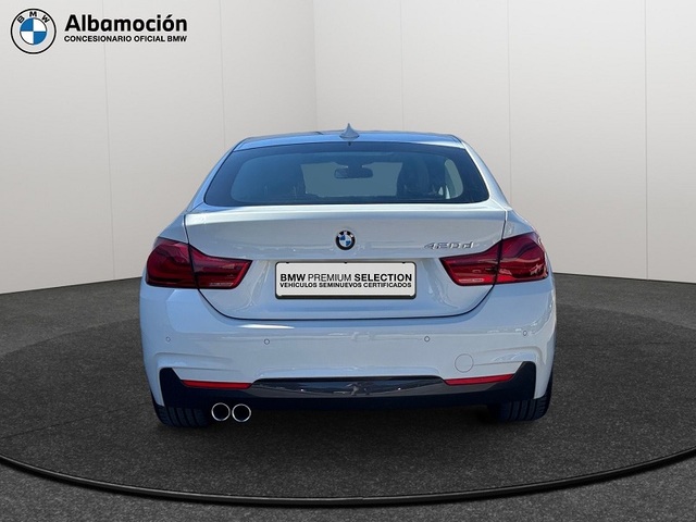 BMW Serie 4 420d Gran Coupe color Blanco. Año 2017. 140KW(190CV). Diésel. En concesionario Albamocion S.L. ALBACETE de Albacete