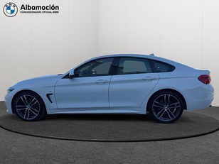 Fotos de BMW Serie 4 420d Gran Coupe color Blanco. Año 2017. 140KW(190CV). Diésel. En concesionario Albamocion S.L. ALBACETE de Albacete