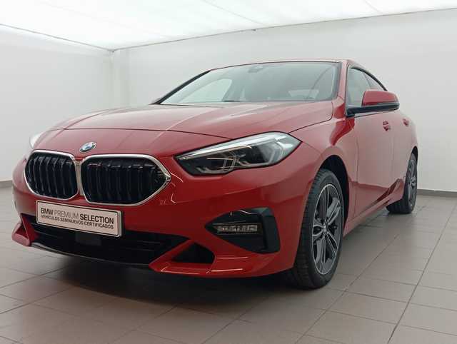 BMW Serie 2 220i Gran Coupe color Rojo. Año 2021. 131KW(178CV). Gasolina. En concesionario Augusta Aragon S.A. de Zaragoza