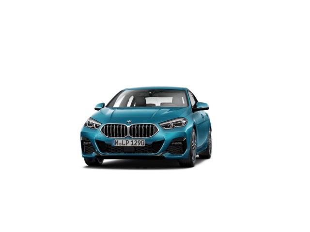 BMW Serie 2 218d Gran Coupe color Azul. Año 2021. 110KW(150CV). Diésel. En concesionario Augusta Aragon S.A. de Zaragoza