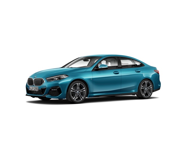 BMW Serie 2 218d Gran Coupe color Azul. Año 2021. 110KW(150CV). Diésel. En concesionario Augusta Aragon S.A. de Zaragoza