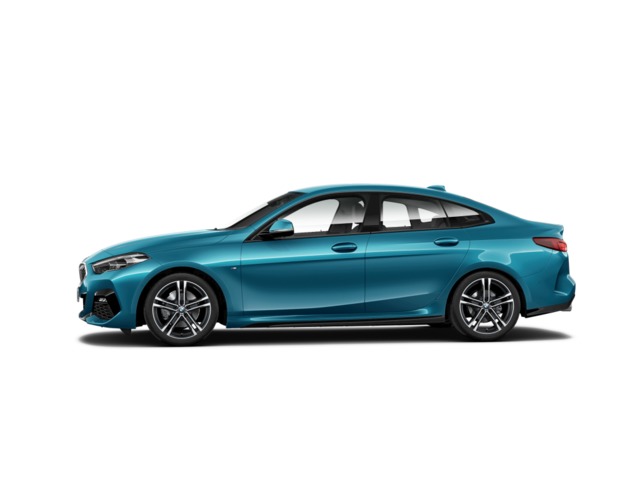 BMW Serie 2 218d Gran Coupe color Azul. Año 2021. 110KW(150CV). Diésel. En concesionario Augusta Aragon S.A. de Zaragoza