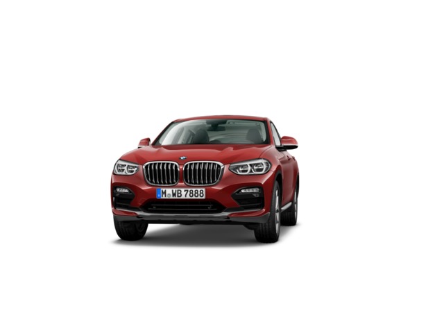 BMW X4 xDrive20d color Rojo. Año 2020. 140KW(190CV). Diésel. En concesionario Augusta Aragon S.A. de Zaragoza