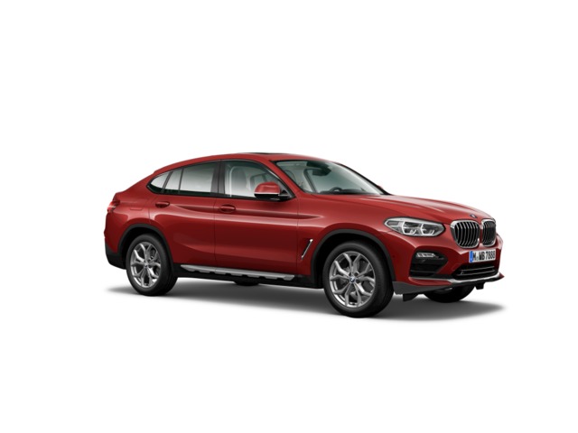 BMW X4 xDrive20d color Rojo. Año 2020. 140KW(190CV). Diésel. En concesionario Augusta Aragon S.A. de Zaragoza