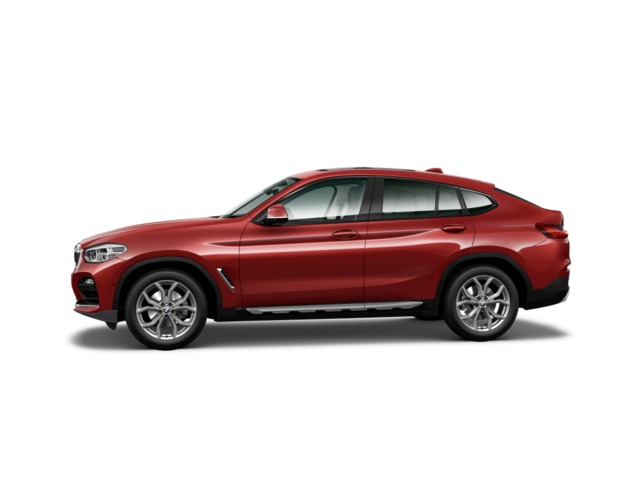 BMW X4 xDrive20d color Rojo. Año 2020. 140KW(190CV). Diésel. En concesionario Augusta Aragon S.A. de Zaragoza