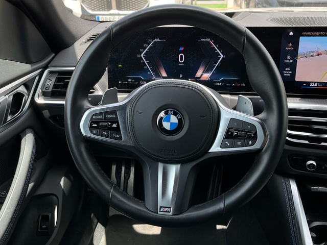 BMW Serie 4 420d Gran Coupe color Blanco. Año 2024. 140KW(190CV). Diésel. En concesionario CARTAGENA PREMIUM S.L. de Murcia