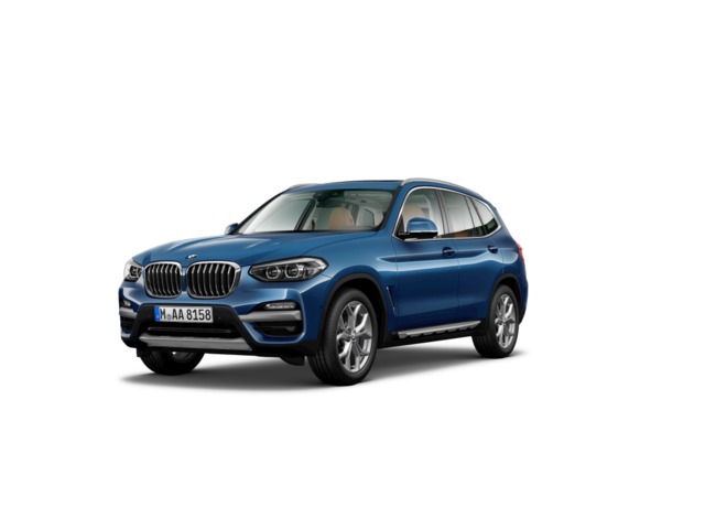 BMW X3 xDrive20d color Azul. Año 2021. 140KW(190CV). Diésel. En concesionario Grünblau Motor (Bmw y Mini) de Cantabria