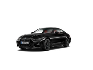 Fotos de BMW Serie 4 420d Coupe color Negro. Año 2021. 140KW(190CV). Diésel. En concesionario Augusta Aragon S.A. de Zaragoza