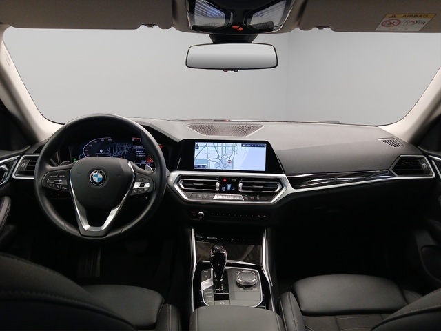 BMW Serie 4 420d Gran Coupe color Azul. Año 2022. 140KW(190CV). Diésel. En concesionario GANDIA Automoviles Fersan, S.A. de Valencia