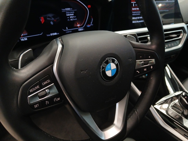 BMW Serie 4 420d Gran Coupe color Azul. Año 2022. 140KW(190CV). Diésel. En concesionario GANDIA Automoviles Fersan, S.A. de Valencia