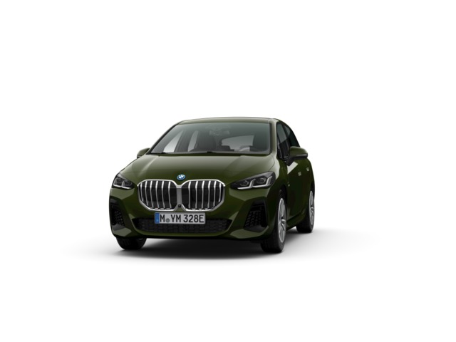 BMW Serie 2 225e Active Tourer color Verde. Año 2024. 180KW(245CV). Híbrido Electro/Gasolina. En concesionario Barcelona Premium -- GRAN VIA de Barcelona
