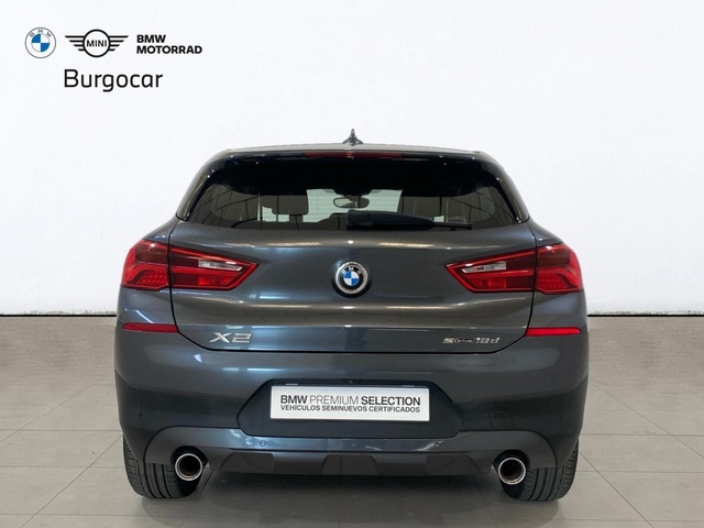 BMW X2 sDrive18d color Gris. Año 2018. 110KW(150CV). Diésel. En concesionario Burgocar (Bmw y Mini) de Burgos