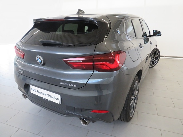 BMW X2 sDrive18d color Gris. Año 2021. 110KW(150CV). Diésel. En concesionario Lugauto S.A. de Lugo