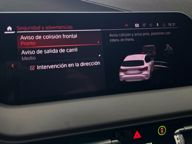 BMW Serie 1 116d color Blanco. Año 2023. 85KW(116CV). Diésel. En concesionario Murcia Premium S.L. AV DEL ROCIO de Murcia