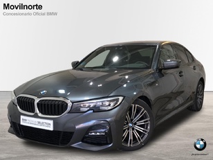 Fotos de BMW Serie 3 320d color Gris. Año 2021. 140KW(190CV). Diésel. En concesionario Movilnorte El Plantio de Madrid