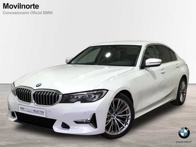 BMW Serie 3 320i color Blanco. Año 2021. 135KW(184CV). Gasolina. En concesionario Movilnorte El Carralero de Madrid