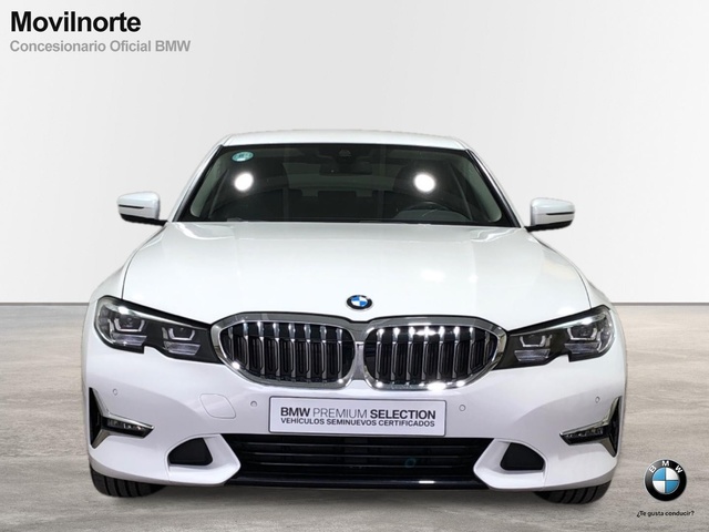 BMW Serie 3 320i color Blanco. Año 2021. 135KW(184CV). Gasolina. En concesionario Movilnorte El Carralero de Madrid