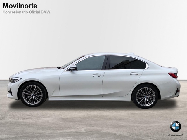 BMW Serie 3 320i color Blanco. Año 2021. 135KW(184CV). Gasolina. En concesionario Movilnorte El Carralero de Madrid