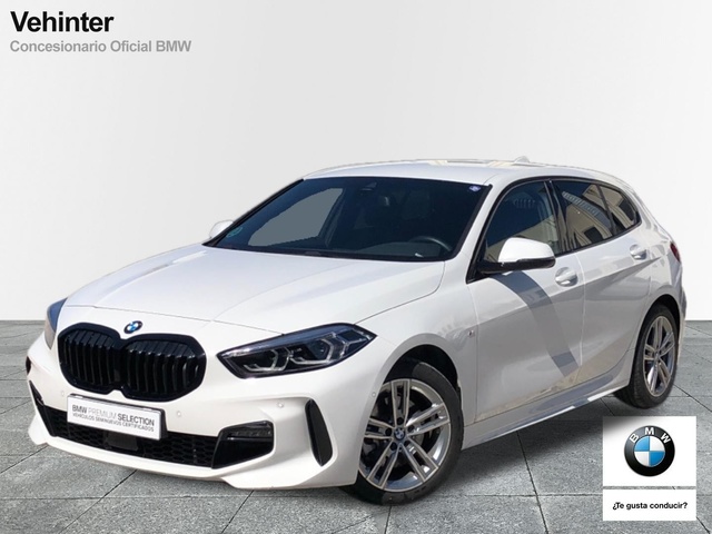 BMW Serie 1 118d color Blanco. Año 2024. 110KW(150CV). Diésel. En concesionario Vehinter Getafe de Madrid