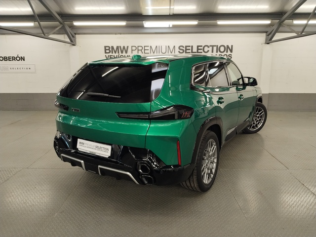 BMW XM 50e color Verde. Año 2025. 350KW(476CV). Híbrido Electro/Gasolina. En concesionario Autoberón de La Rioja
