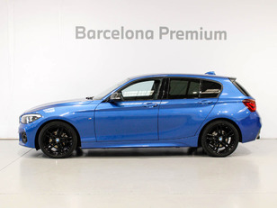 Fotos de BMW Serie 1 118i color Azul. Año 2019. 100KW(136CV). Gasolina. En concesionario Barcelona Premium -- GRAN VIA de Barcelona