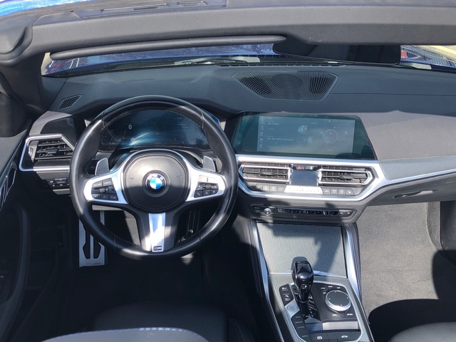 BMW Serie 4 420i Cabrio color Azul. Año 2022. 135KW(184CV). Gasolina. En concesionario Proa Premium Palma de Illes Balears
