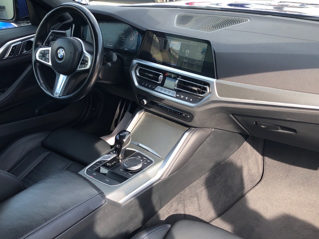 BMW Serie 4 420i Cabrio color Azul. Año 2022. 135KW(184CV). Gasolina. En concesionario Proa Premium Palma de Illes Balears