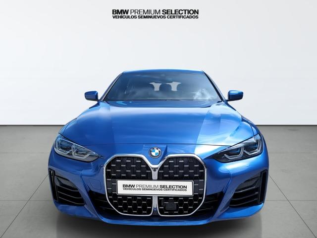 BMW Serie 4 420d Gran Coupe color Azul. Año 2024. 140KW(190CV). Diésel. En concesionario Automotor Premium Velázquez - Málaga de Málaga