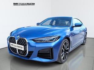 Fotos de BMW Serie 4 420d Gran Coupe color Azul. Año 2024. 140KW(190CV). Diésel. En concesionario Automotor Premium Velázquez - Málaga de Málaga