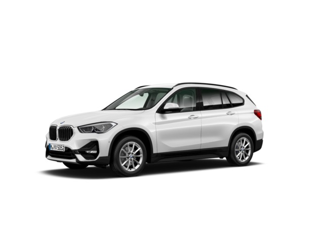 BMW X1 sDrive18d color Blanco. Año 2022. 110KW(150CV). Diésel. En concesionario Caetano Cuzco, Alcalá de Madrid