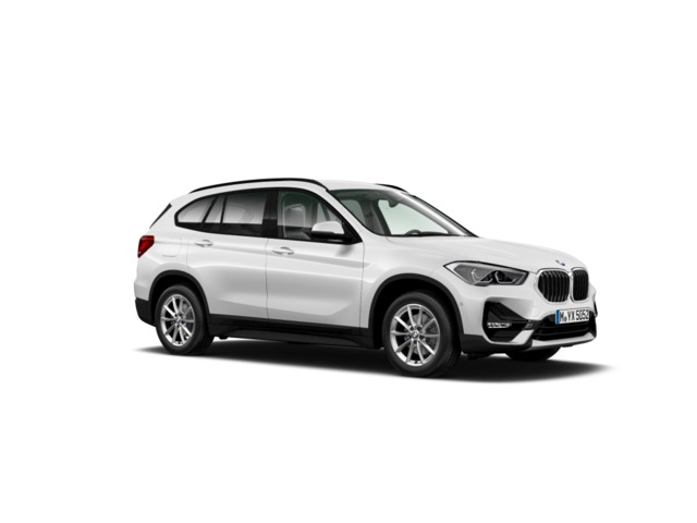 BMW X1 sDrive18d color Blanco. Año 2022. 110KW(150CV). Diésel. En concesionario Caetano Cuzco, Alcalá de Madrid