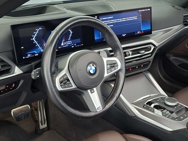 BMW Serie 4 420i Cabrio color Azul. Año 2024. 135KW(184CV). Gasolina. En concesionario Automoviles Bertolin S.L. de Valencia