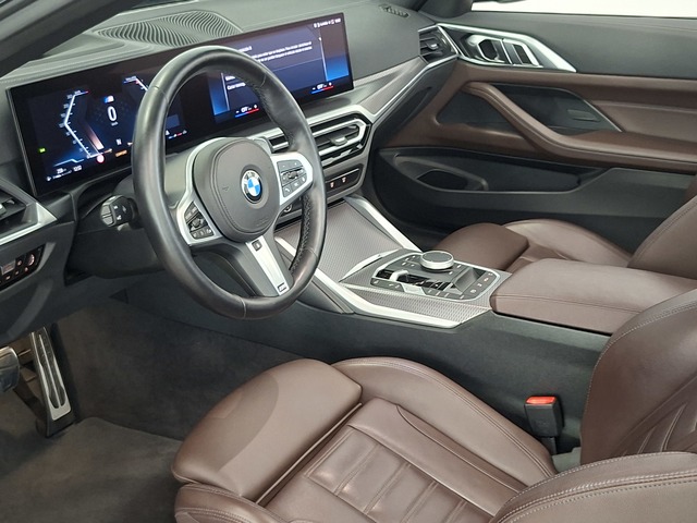 BMW Serie 4 420i Cabrio color Azul. Año 2024. 135KW(184CV). Gasolina. En concesionario Automoviles Bertolin S.L. de Valencia