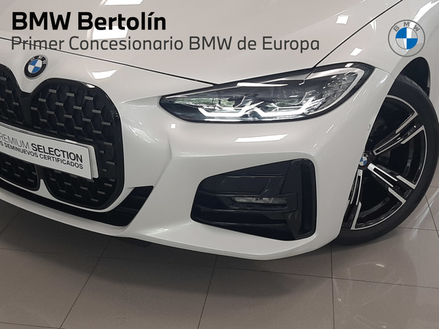 BMW Serie 4 420i Cabrio color Blanco. Año 2024. 135KW(184CV). Gasolina. En concesionario Automoviles Bertolin S.L. de Valencia