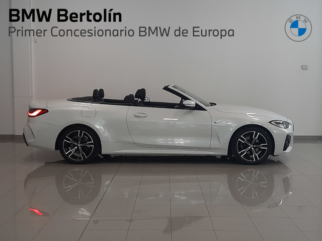 BMW Serie 4 420i Cabrio color Blanco. Año 2024. 135KW(184CV). Gasolina. En concesionario Automoviles Bertolin S.L. de Valencia