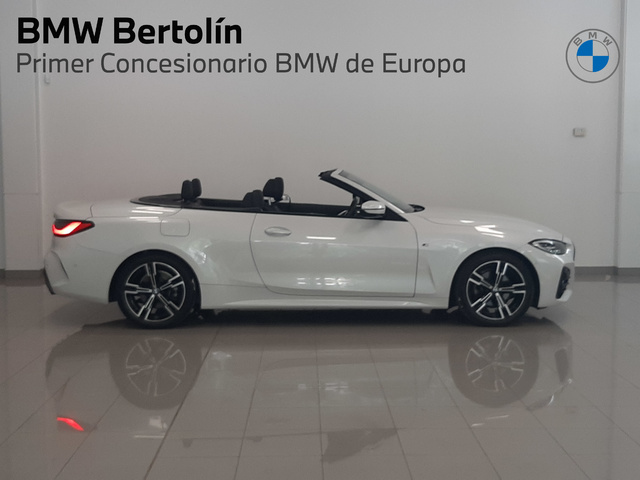 BMW Serie 4 420i Cabrio color Blanco. Año 2024. 135KW(184CV). Gasolina. En concesionario Automoviles Bertolin S.L. de Valencia