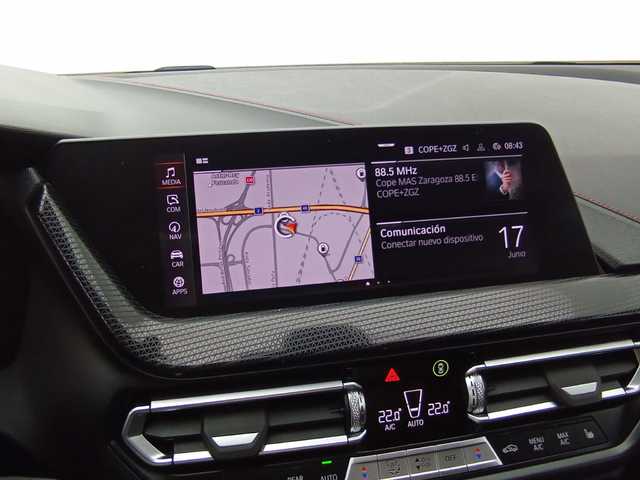 BMW Serie 1 128ti color Blanco. Año 2022. 195KW(265CV). Gasolina. En concesionario Augusta Aragon S.A. de Zaragoza