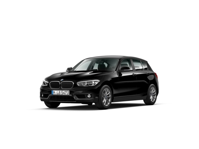 BMW Serie 1 118i color Negro. Año 2019. 100KW(136CV). Gasolina. En concesionario San Rafael Motor, S.L. de Córdoba