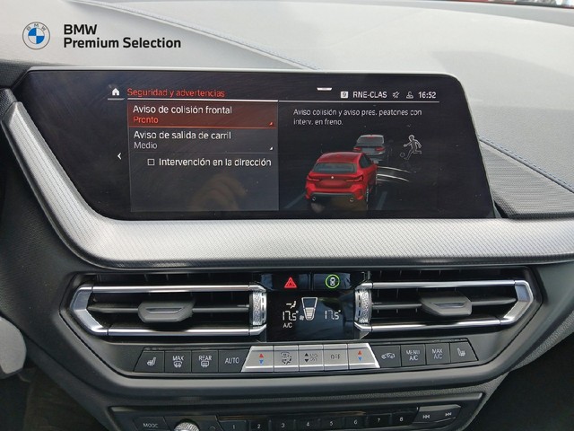BMW Serie 1 118i color Rojo. Año 2024. 103KW(140CV). Gasolina. En concesionario Adler Motor S.L. TOLEDO de Toledo