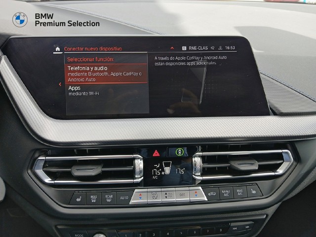 BMW Serie 1 118i color Rojo. Año 2024. 103KW(140CV). Gasolina. En concesionario Adler Motor S.L. TOLEDO de Toledo