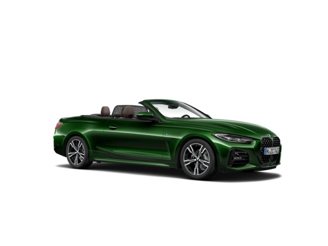 BMW Serie 4 420i Cabrio color Azul. Año 2024. 135KW(184CV). Gasolina. En concesionario DIGITAL Automoviles Fersan, S.A. de Alicante