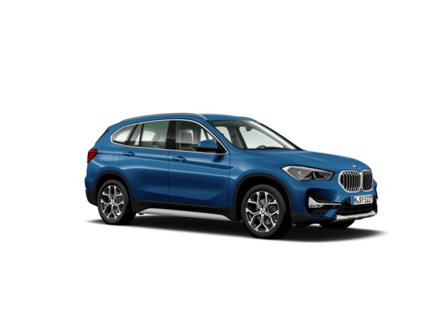 BMW X1 sDrive18d color Azul. Año 2021. 110KW(150CV). Diésel. En concesionario Grünblau Motor (Bmw y Mini) de Cantabria