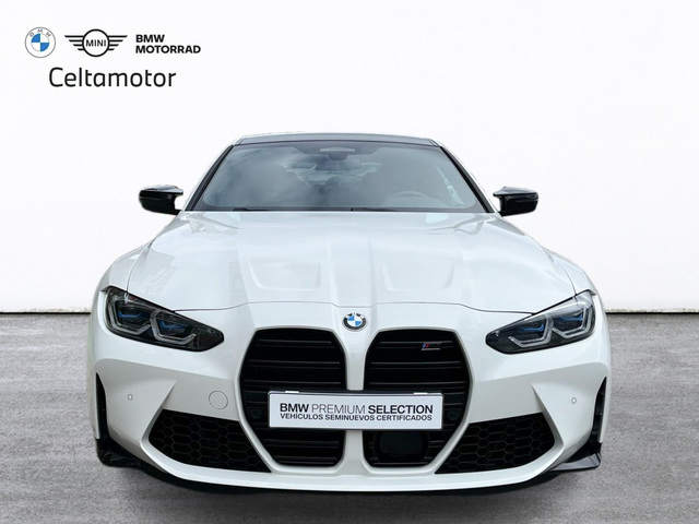 BMW M M4 Coupe Competition color Blanco. Año 2023. 375KW(510CV). Gasolina. En concesionario Celtamotor Vigo de Pontevedra