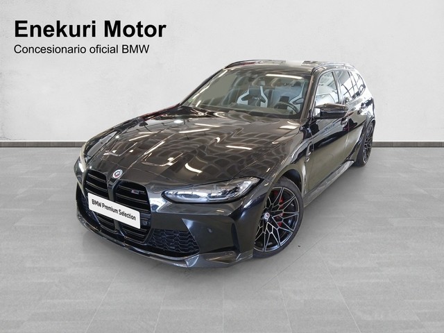 BMW M M3 Competition Touring color Negro. Año 2023. 375KW(510CV). Gasolina. En concesionario Enekuri Motor de Vizcaya